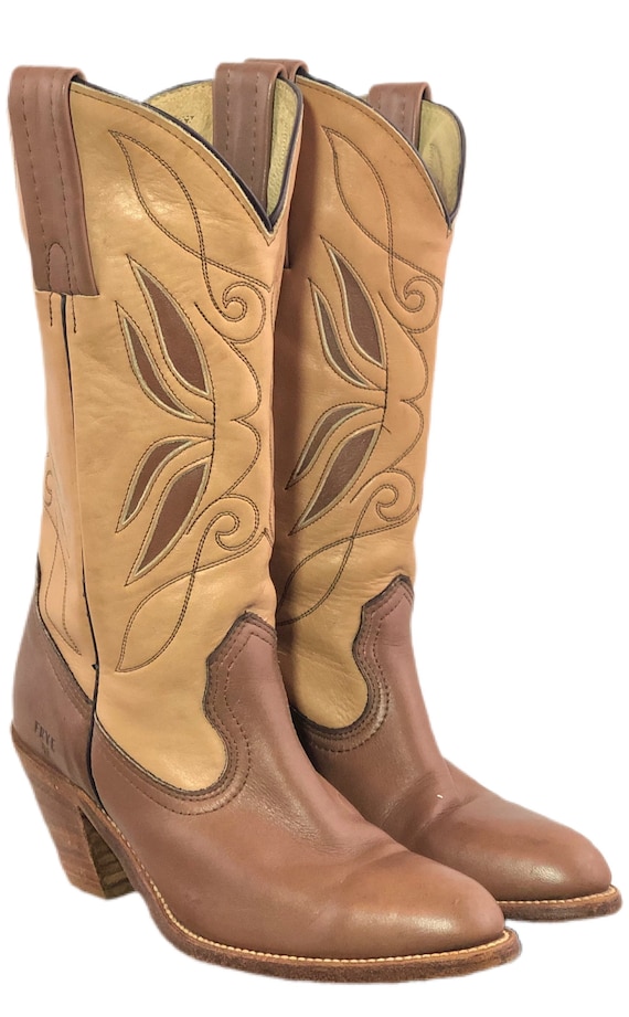 Vintage 80s Frye Boots Women’s Butterfly Boots