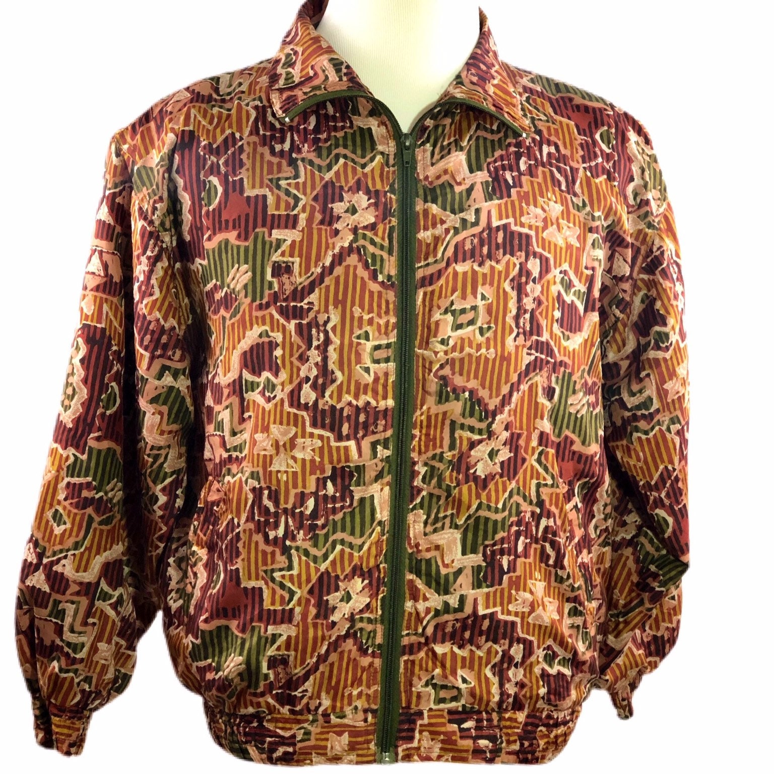 silk silk parachute jacket