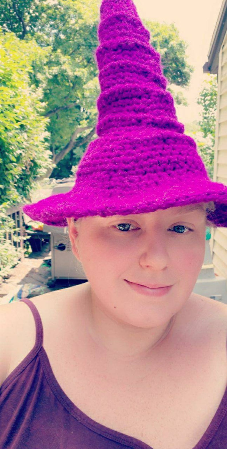 Crochet Witch Hat