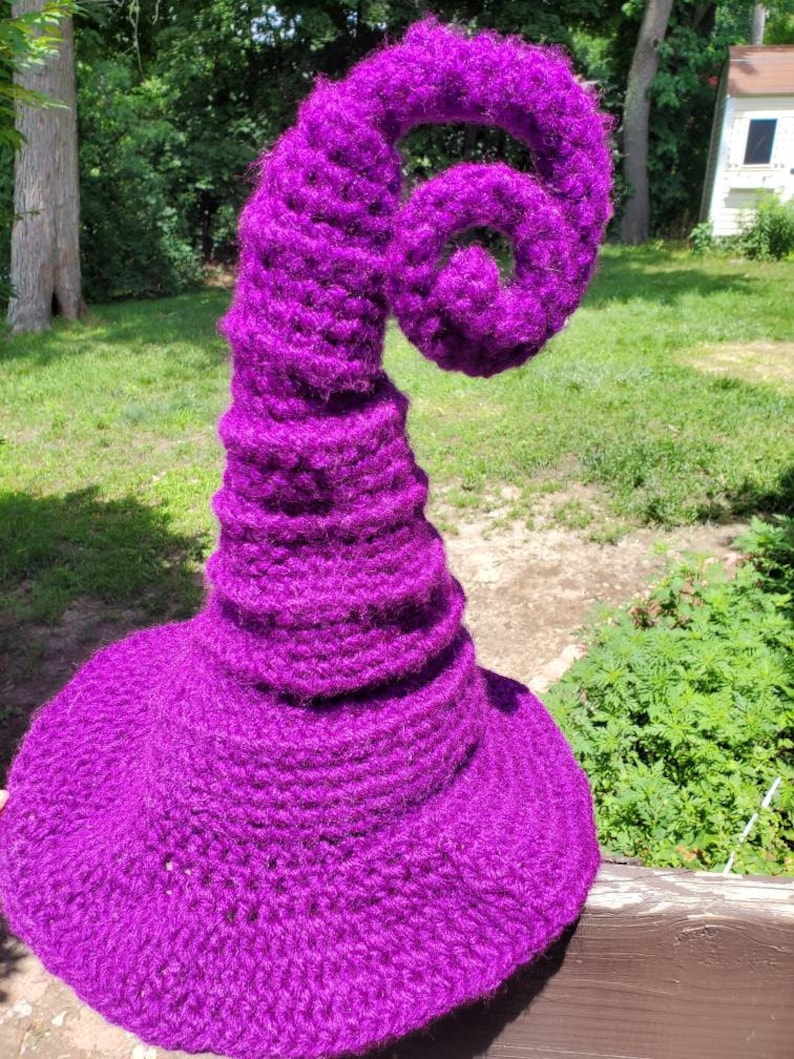 Crochet Witch Hat