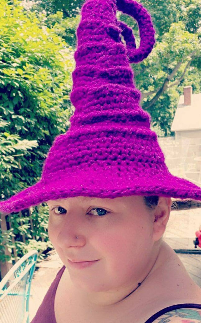 Crochet Witch Hat