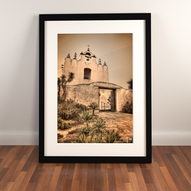 Sepia Archival Photographic Print Our Lady of Mount Carmel