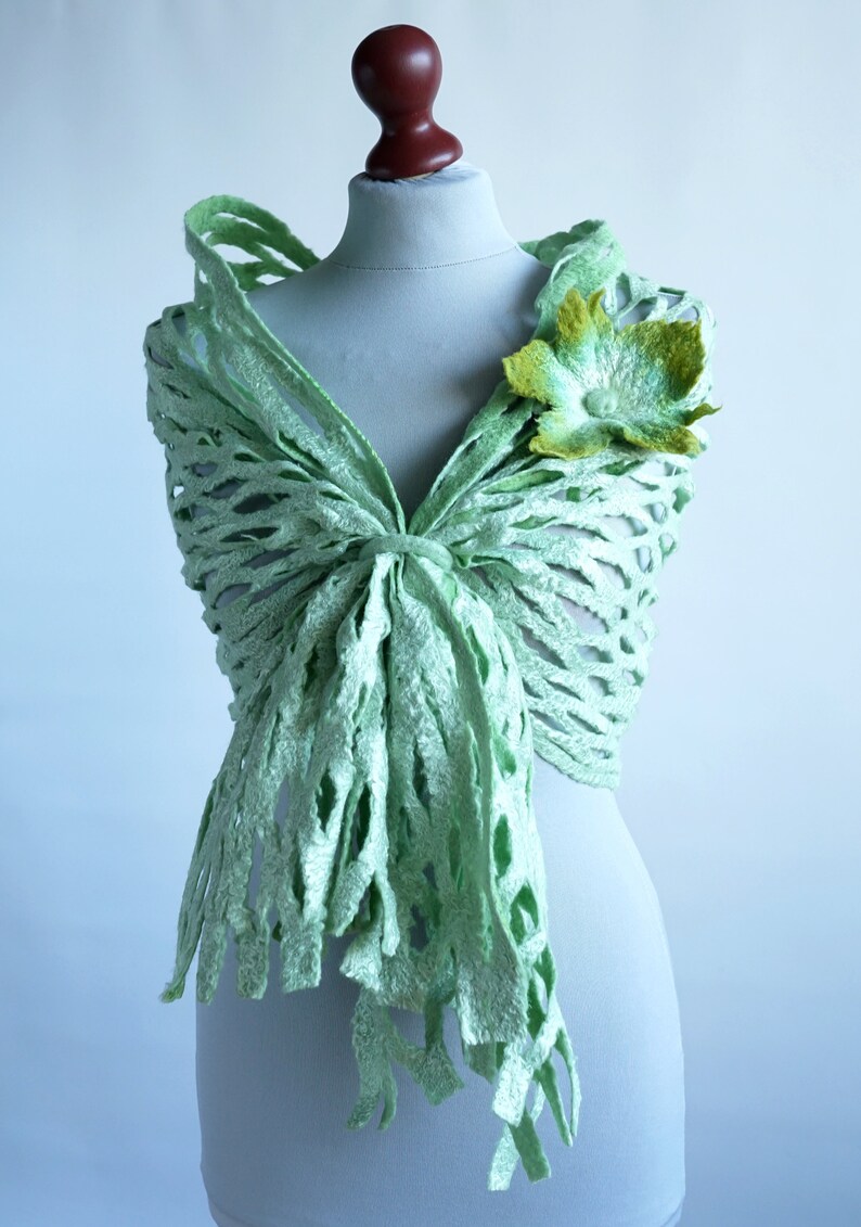 nuno felted shawls wraps