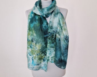 Silk Scarf,  Silk Women Shawl, Wrap Shawl /605/