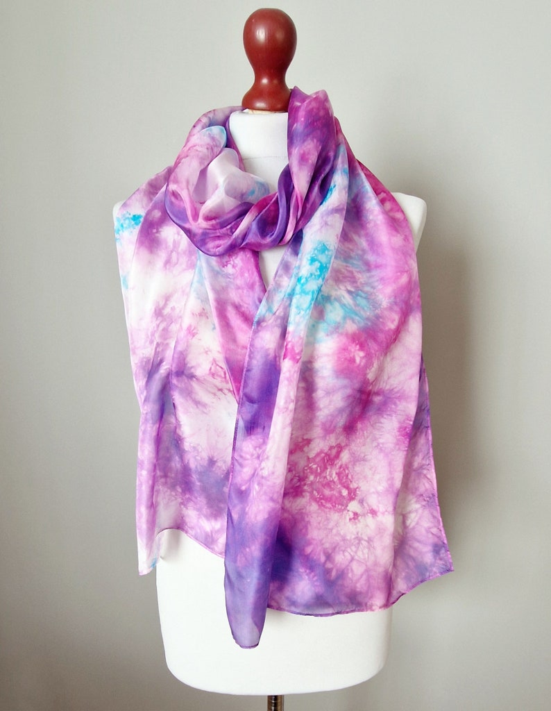 Silk Scarf, Silk Women Shawl, Wrap Shawl /600/ image 1