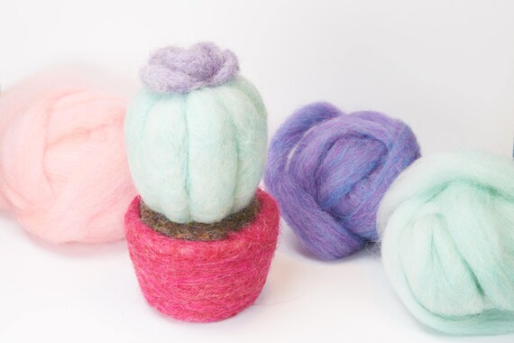 Dekorative Kaktus, Kaktus Verkauf Filz, Wolle Kaktus - Etsy.de