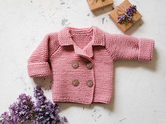 knitted baby girl cardigans