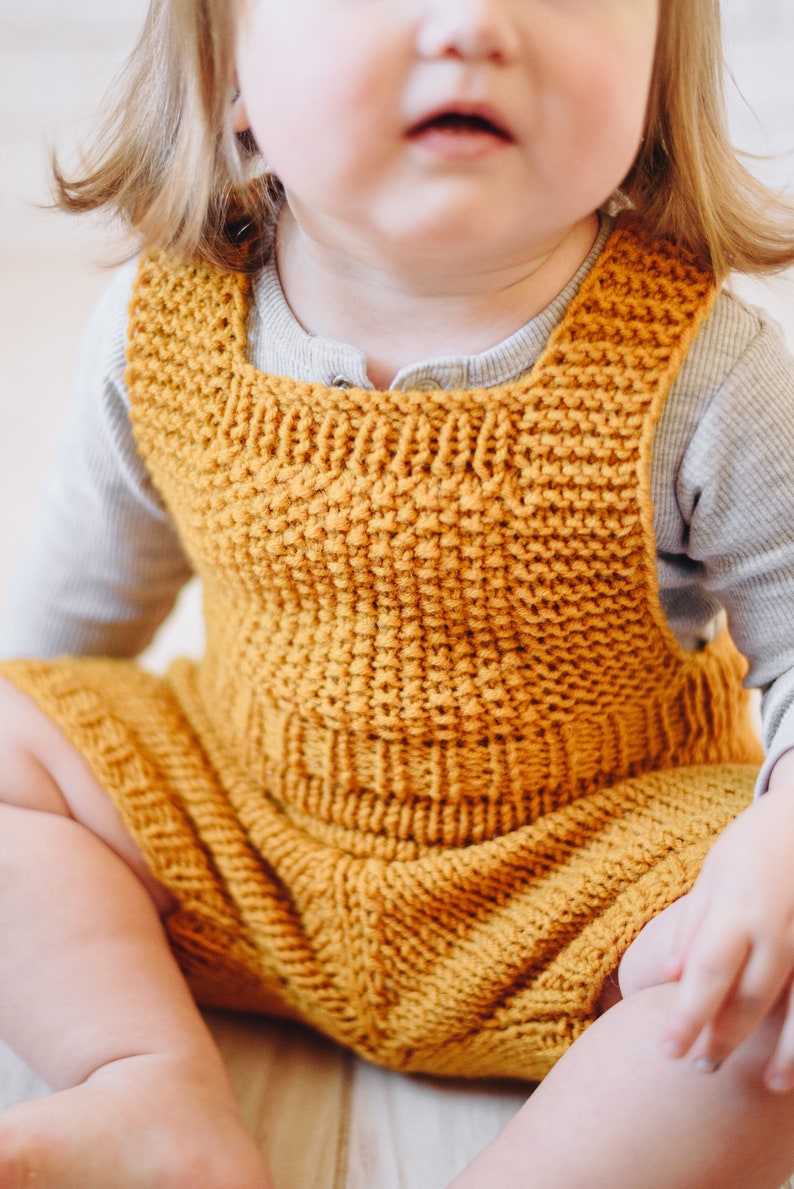 Mustard Baby Romper Hand Knitted Romper Knitted Baby Photo Etsy