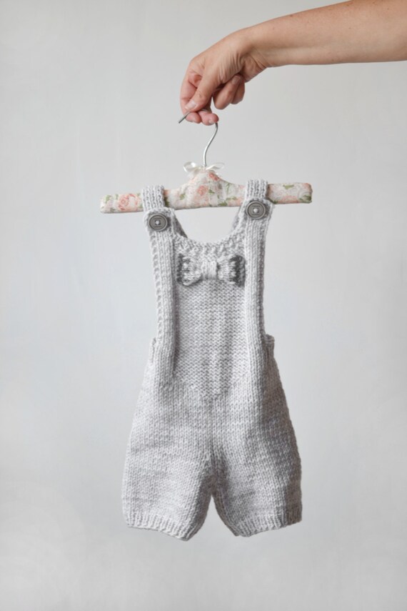 grey baby romper