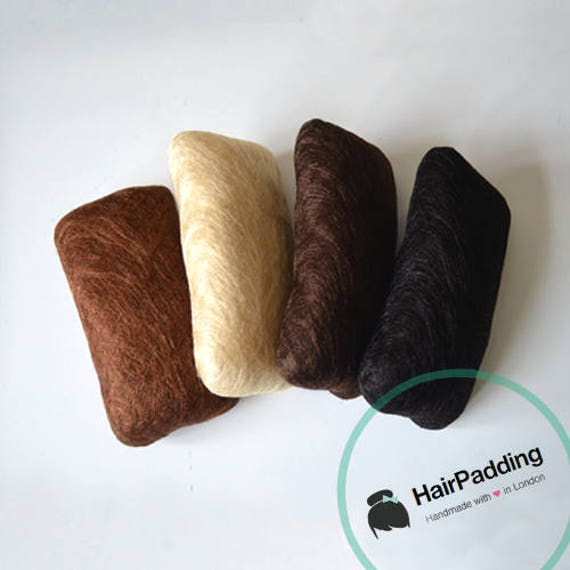Hair Added Volume Synthetic Hair Padding Hair Updo Etsy
