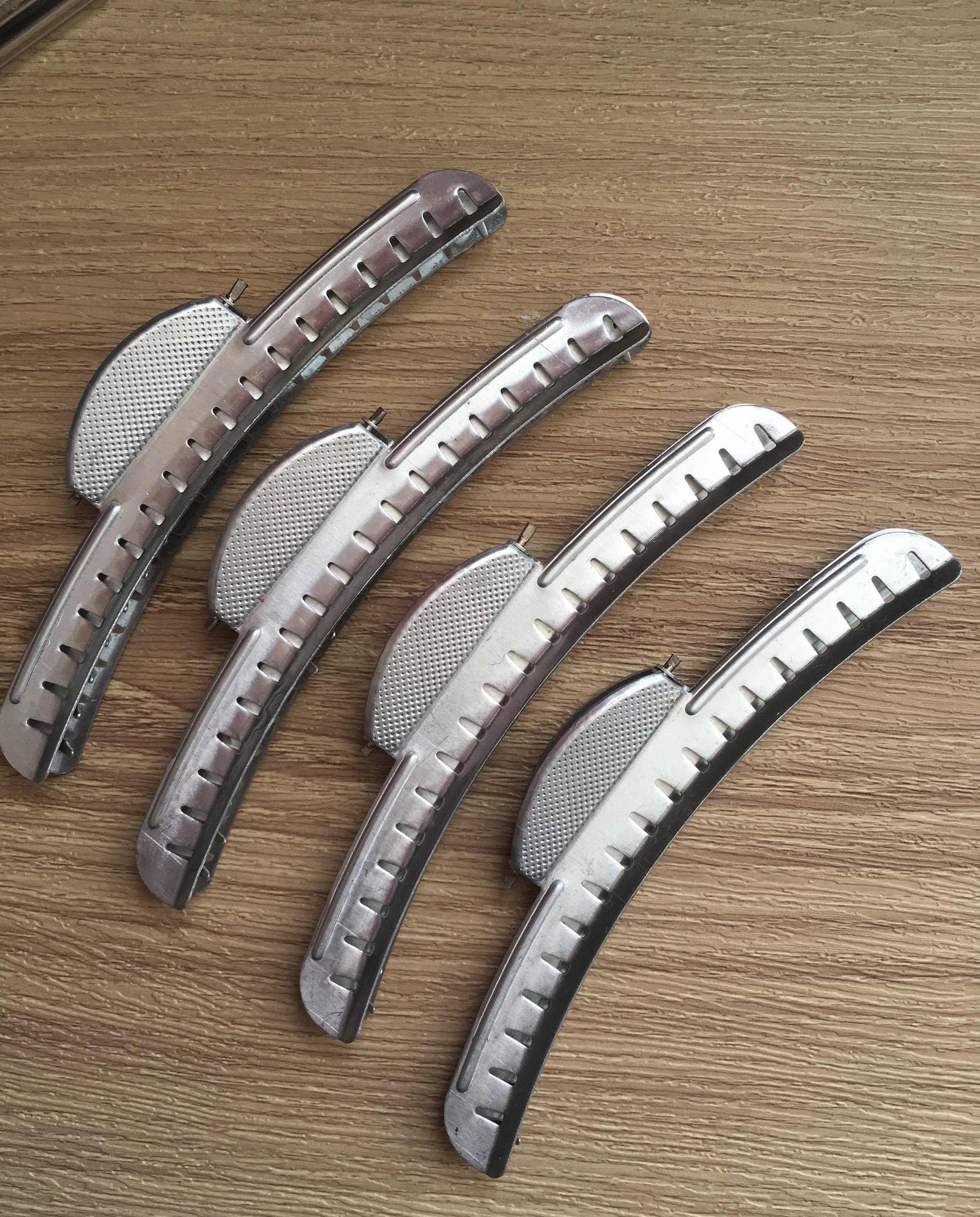 5 Butterfly Wave Hair Glamps X 4 Finger Wave Clips Etsy