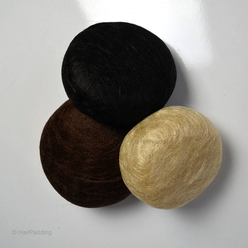 Hair Padding Bun for Bridal Wedding Hair Updo Inspiration Etsy UK