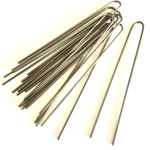 Extra-Strong 7.5cm Bronze Hair Pins – Perfect for Buns, Updos & Thick Hair (Pack of 12)