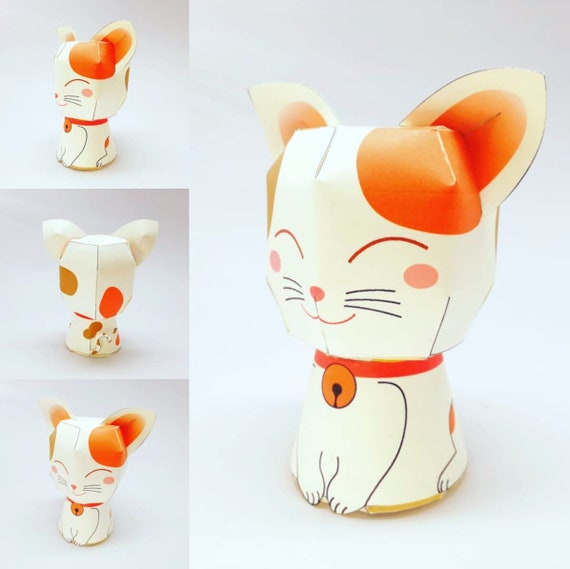 Paper Toy Chat Immediate Download Etsy