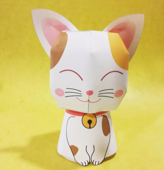 Paper Toy Chat Immediate Download Etsy