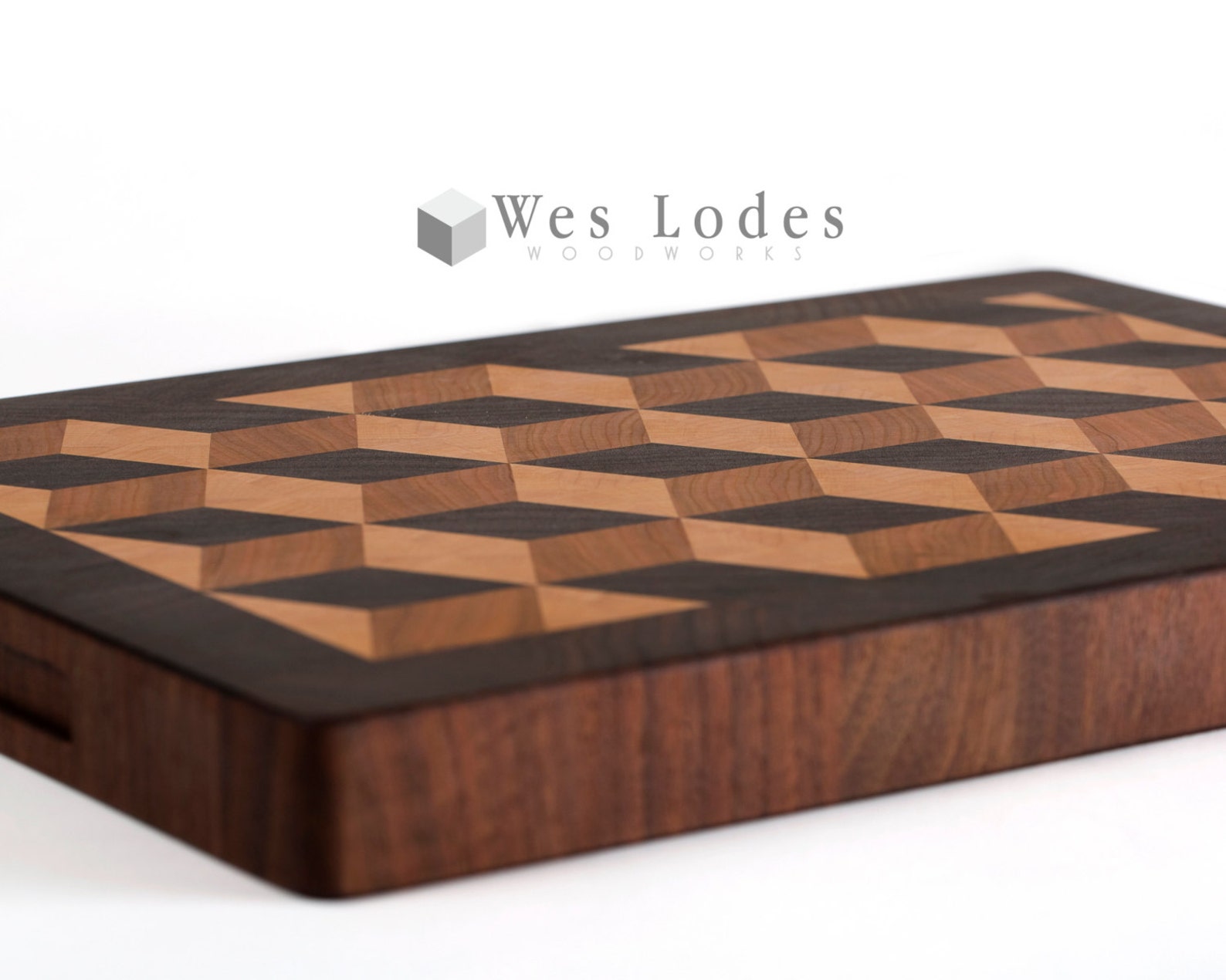 3d tumbling block cutting board plans 3d tumbling block cutting board plans