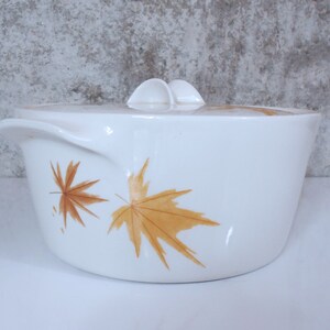 Harvest Time Large Casserole Dish with Lid by Ben Seibel for Iroquois Informal image 3
