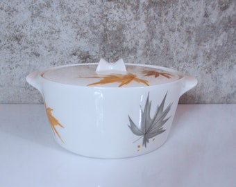 Harvest Time Large Casserole Dish with Lid by Ben Seibel for Iroquois Informal