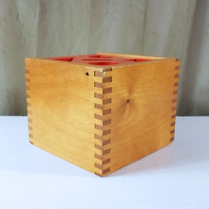 Vintage Creative Playthings Shape Sorter / Puzzle Box / Block Toy Made in Finland image 4