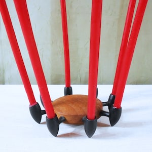 Digsmed, Denmark Wood and Iron Candle Holder