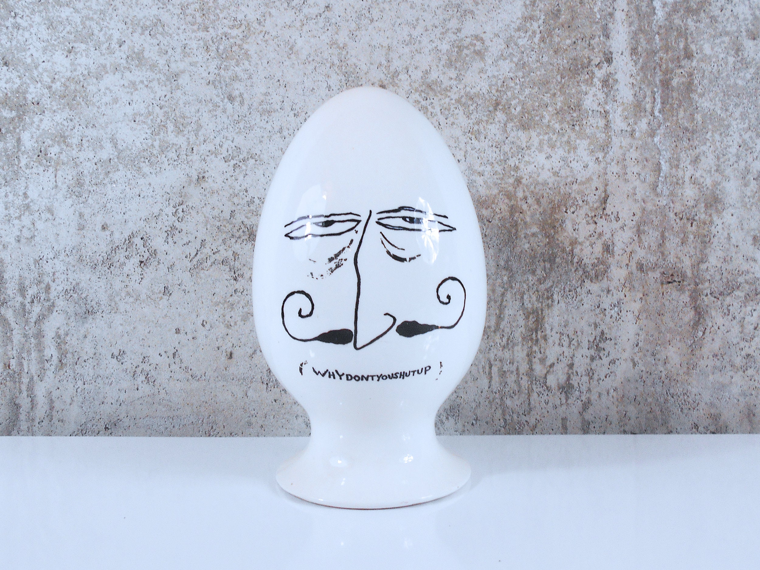 ラガルドタケット　コンドームホルダー Lagardo Tackett Egghead Condom Holder / Storage Jar - Etsy