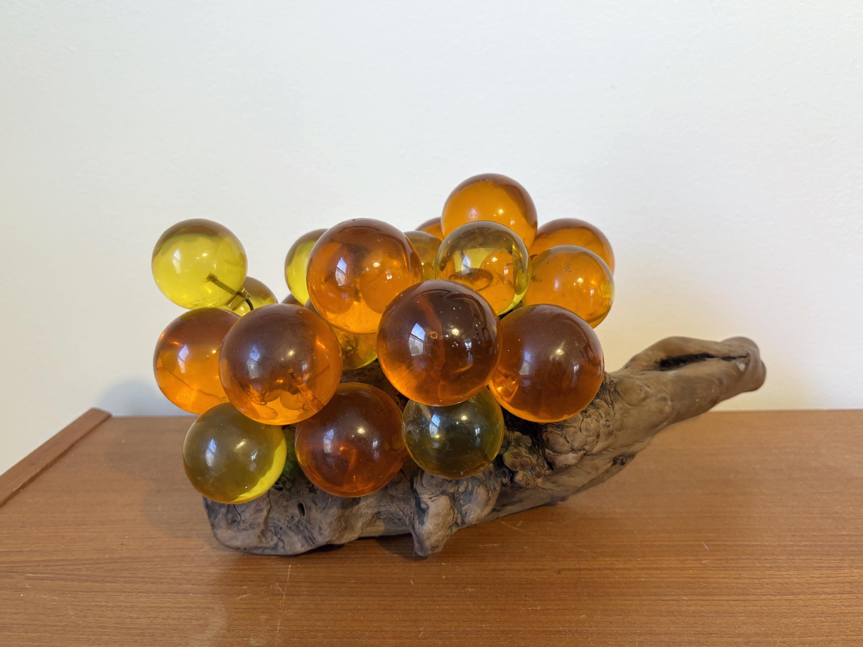 60s Lucite Grapes - Etsy