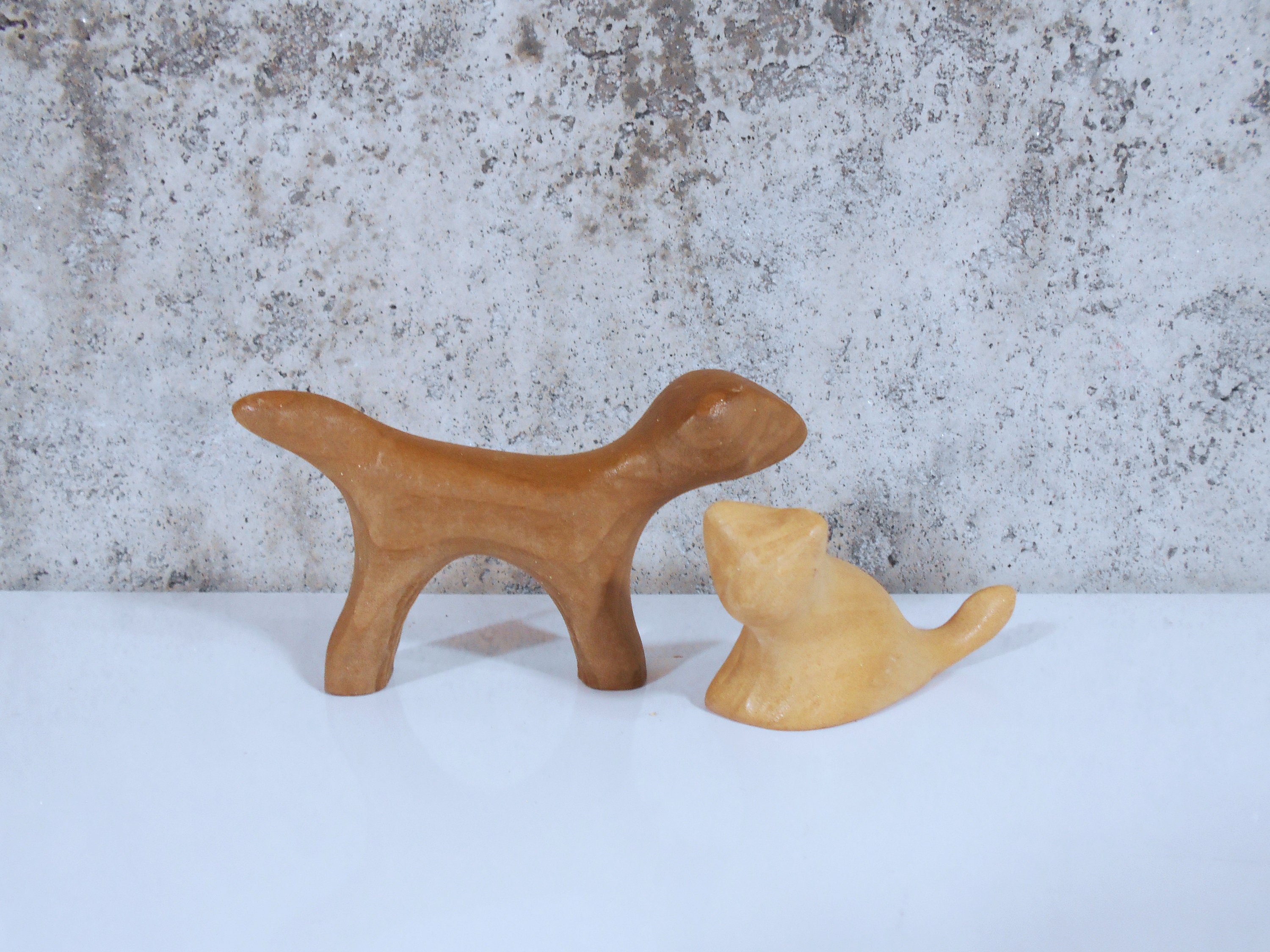Antonio Vitali Carved Playforms Family Figures for Creative