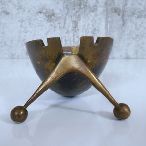 Bronze Snail Ashtray by Maurice Ascalon for Pal-Bell, Israel image 2