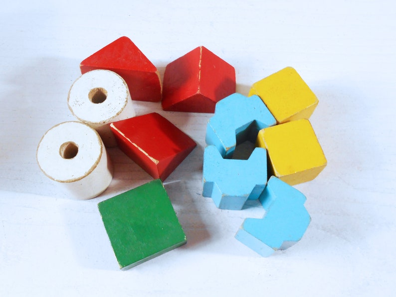 Vintage Creative Playthings Shape Sorter / Puzzle Box / Block Etsy