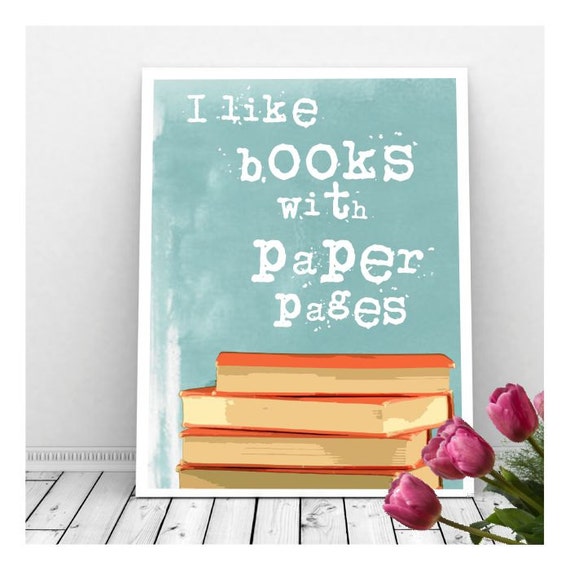 Book Lover Gift Instant Download For Book Lover Gift For Etsy
