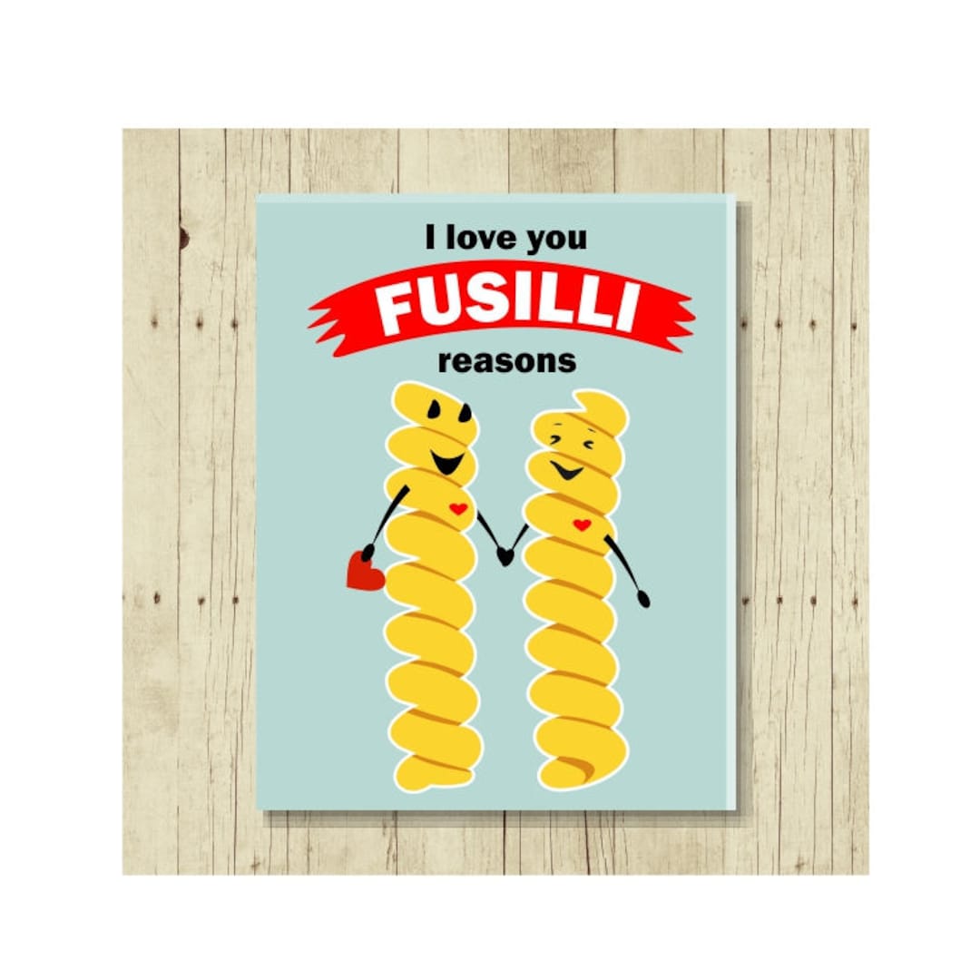 Pasta Puns Food Puns Spaghetti Dinner Italian Food Cute Etsy