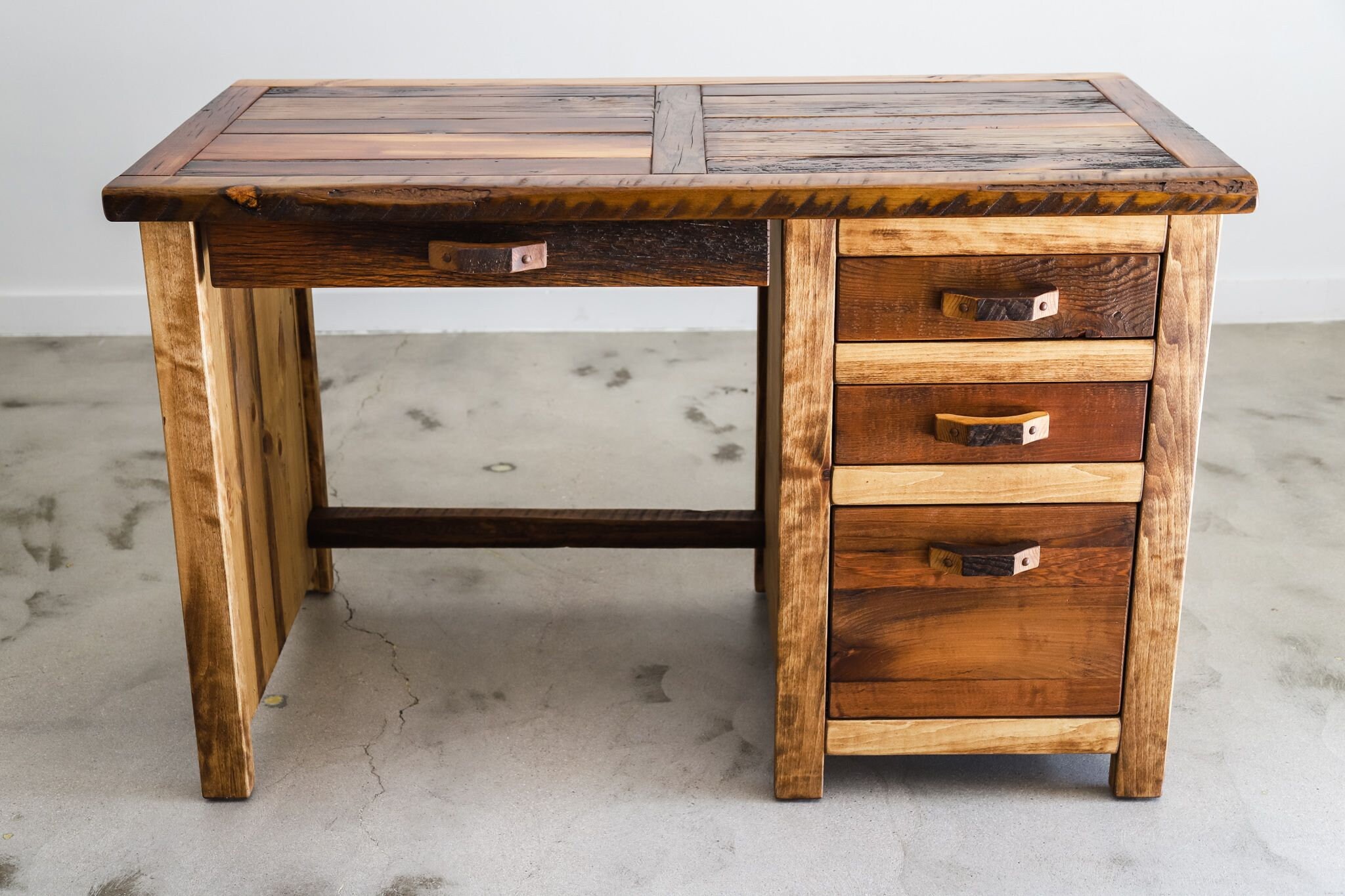 Rustic student desk deals