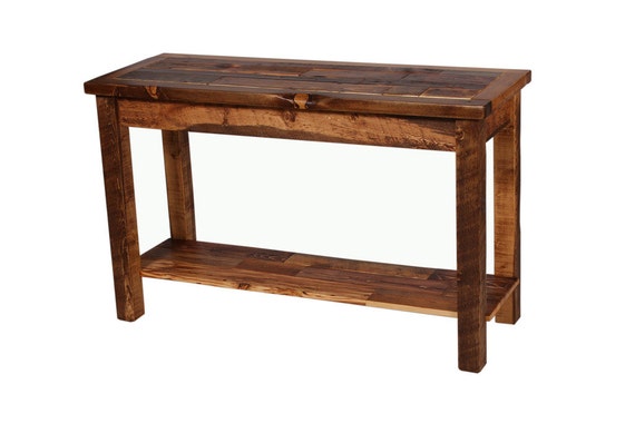 Natural Barnwood Multi Colored Sofa Table Natural Barnwood Multi Colored Sofa, Barnwood Sofa Table Pics