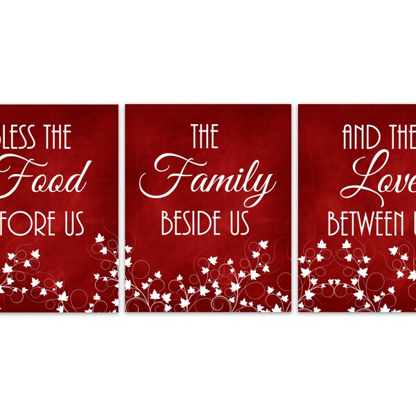 Red Kitchen Decor - Etsy