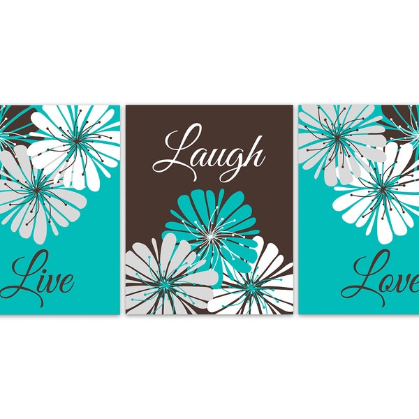 Teal Bedroom Decor Etsy