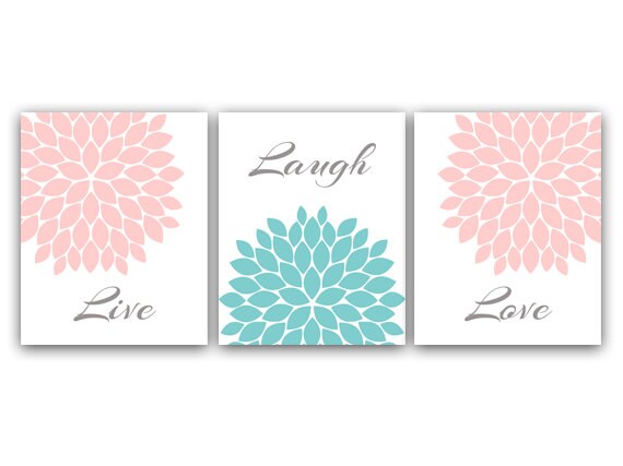 Arte de la pared del dormitorio CANVAS o IMPRESIONES Live | Etsy