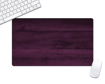 Purple Desk Mat, Desk Accessory for Office and Home Office, Purple Home Decor, Office Desk Decor - DMAT25