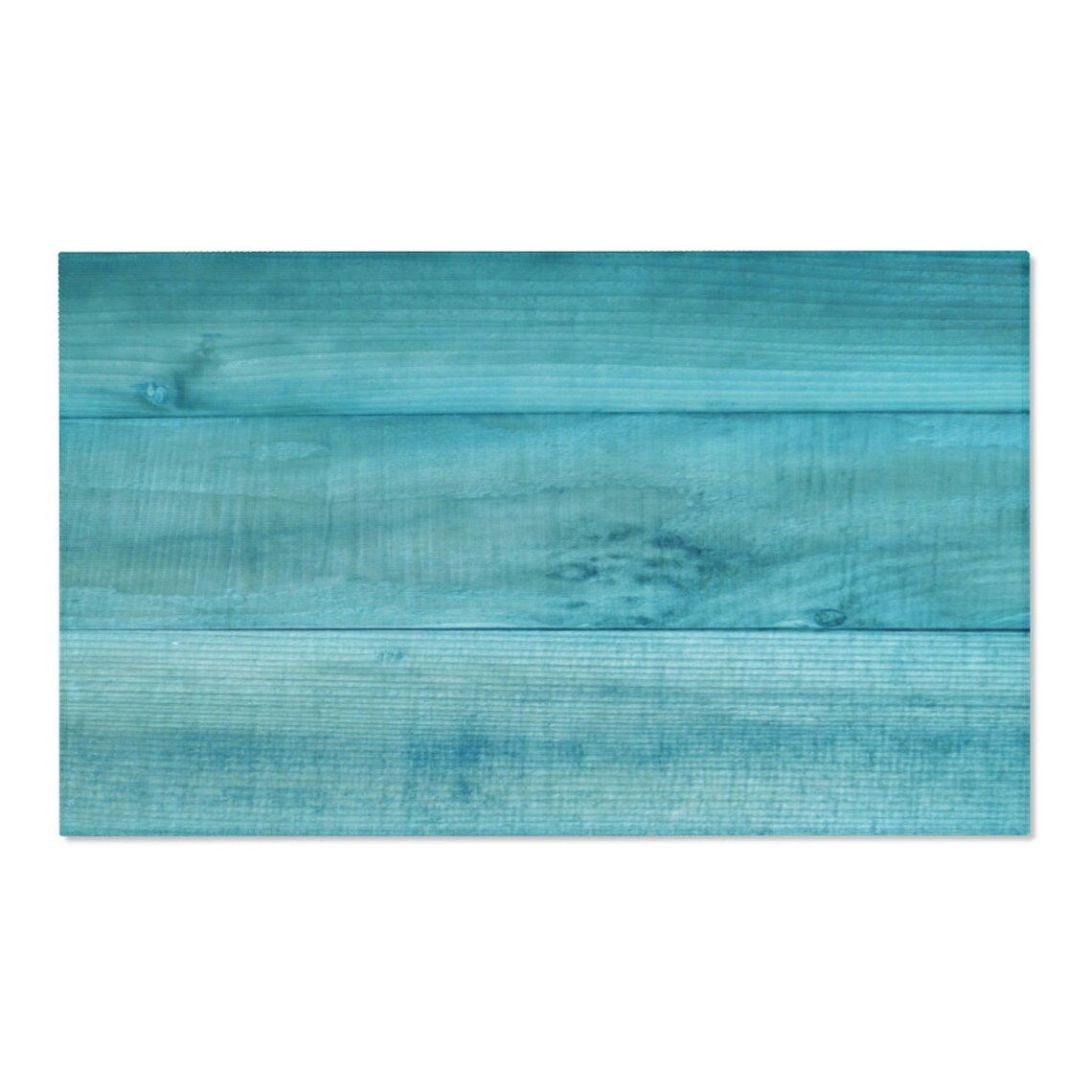 Area Rug Teal Kitchen Floor Mat Living Room Rug Farmhouse Etsy