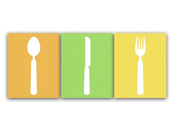 Bright Multi Colored Kitchen Utensils On White Background Stock