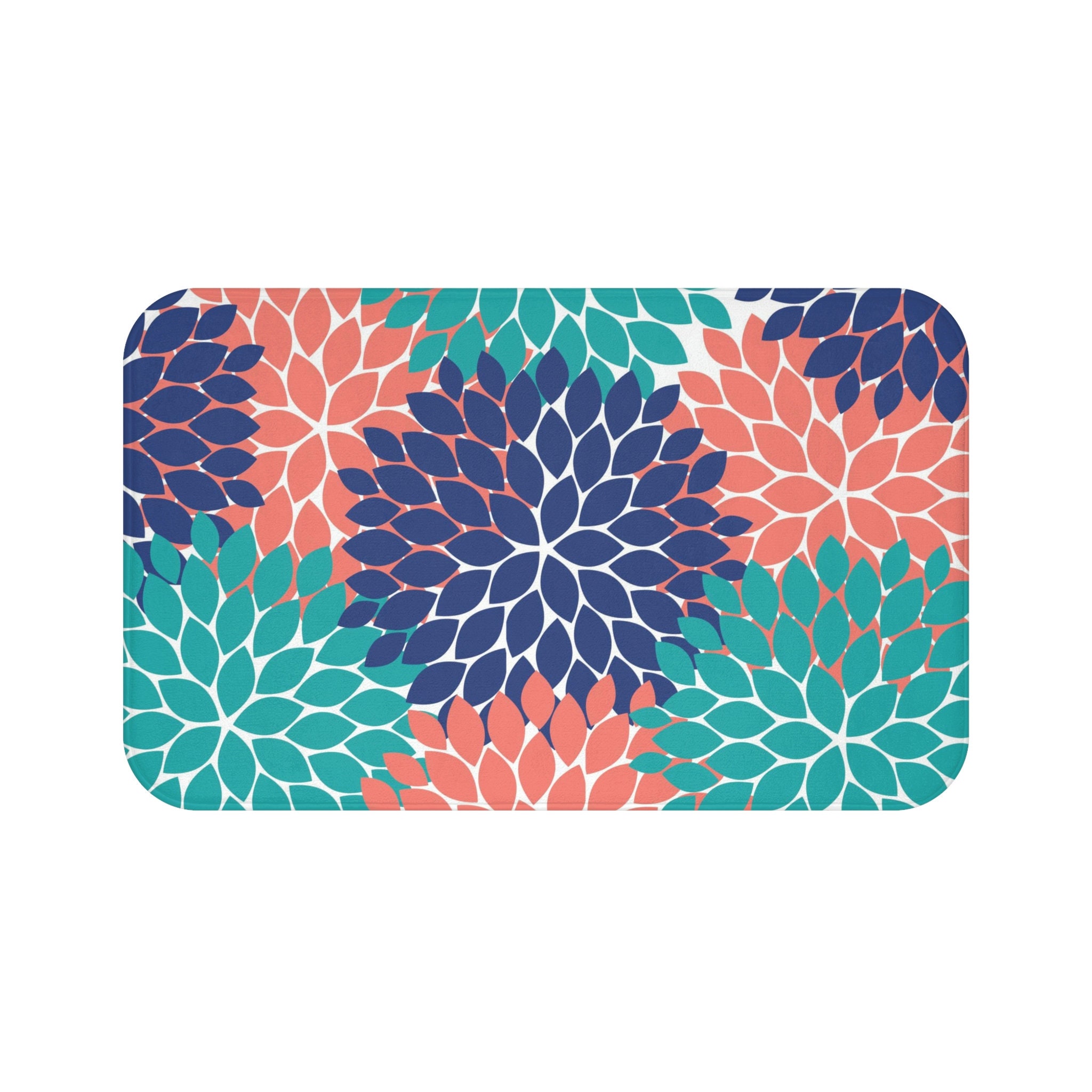 Squeaky Clean Bath Mat, Funny Turquoise Blue Non Slip Memory Foam Mat –  Starcove Fashion