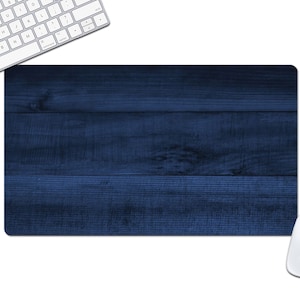 Blue Desk Mat, Desk Accessory for Office and Home Office, Blue Home Decor, Office Desk Decor - DMAT16