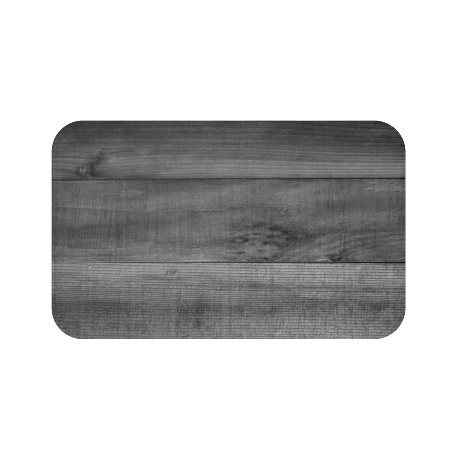 Dark Gray Wood Floor Mat Farmhouse Bathroom Mat Farmhouse Etsy