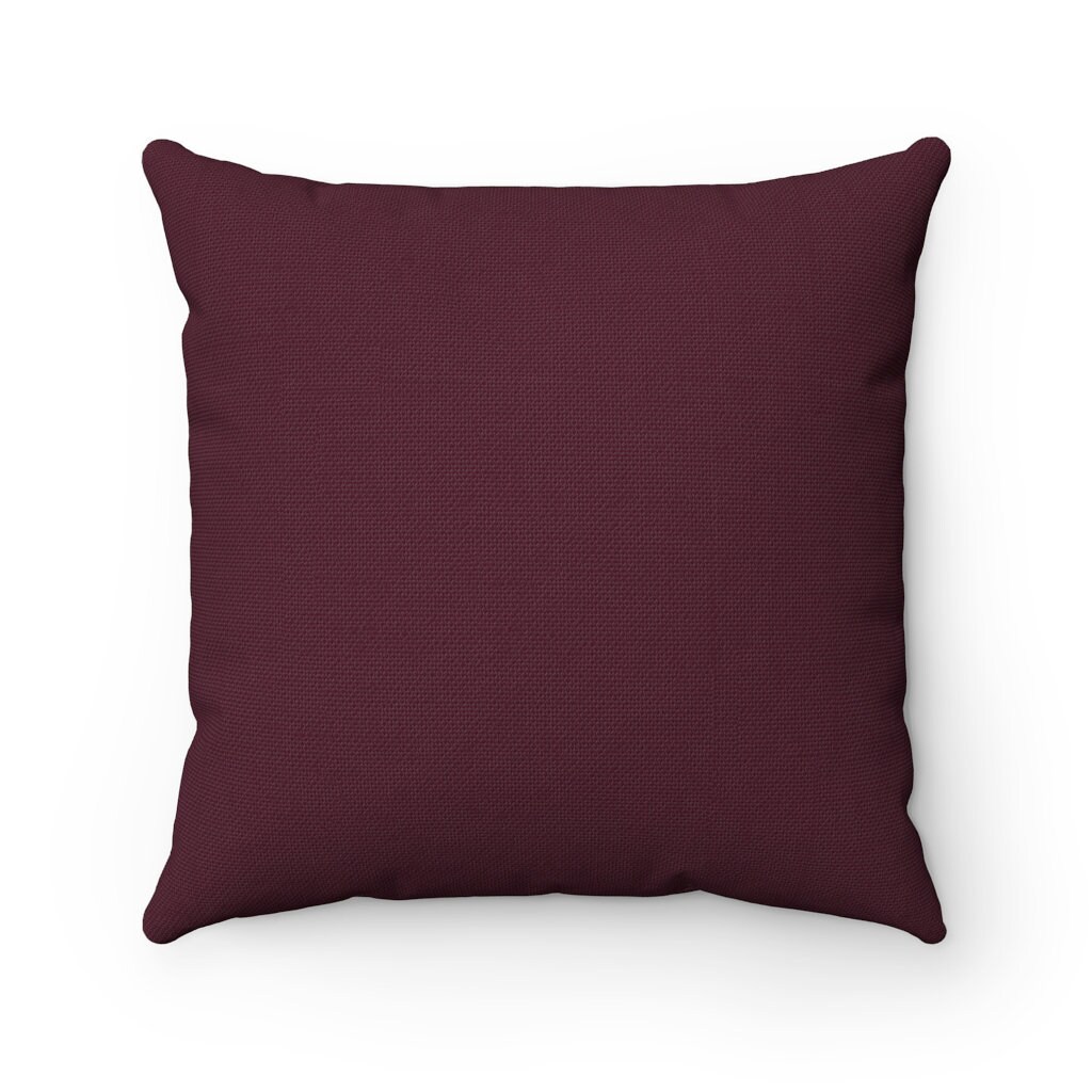 Plum colored pillows cheap