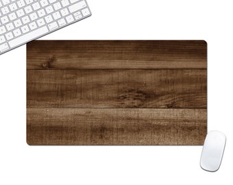 Brown Desk Mat, Desk Accessory for Office and Home Office, Rustic Decor, Office Desk Decor - DMAT32