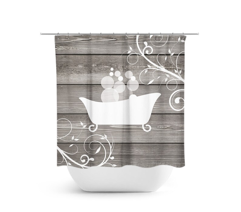 Farmhouse Shower Curtain Farmhouse Bathroom Decor Rustic Etsy