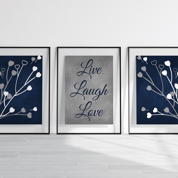 Navy Home Decor - Etsy