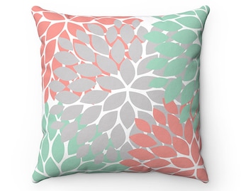 26 x 26 Square Floor Pillow Kess InHouse Noonday Design Free Hugs Cactus Green Pastel