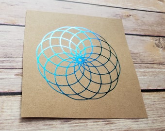 Geometric Mandala Vinyl Decal / Yeti, Car, Laptop Stickers / Sacred Geometry