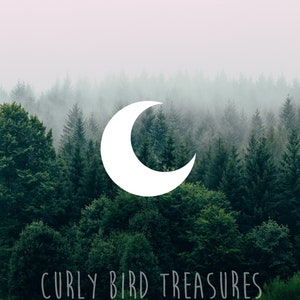 Crescent Moon Vinyl Decals / Car, Laptop Stickers