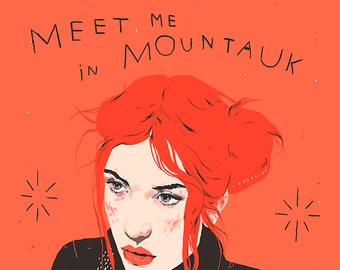 eternal sunshine of the spotless mind - mini glossy print (5x7'')